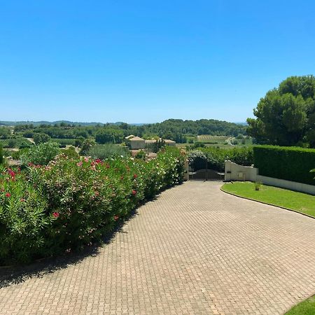 Les Hauts De La Pinede - Villa Avec Piscine, Jacuzzi Et Boulodrome Privatifs Thezan-les-Beziers المظهر الخارجي الصورة